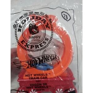 New 2017 McDonald’s Happy Meal Kids Toy HOLIDAY EXPRESS Hot Wheels Train Car #11